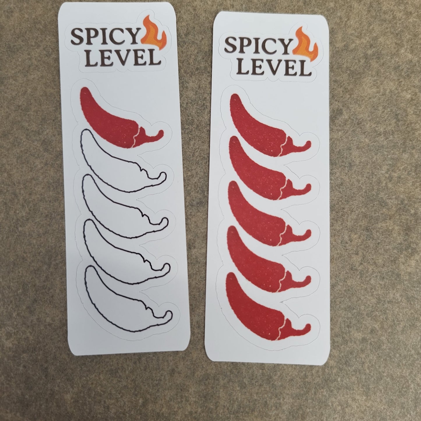 Reader’s Mark Sticker Series – Book Rating & Spicy Level Journaling & Annotation Sticker