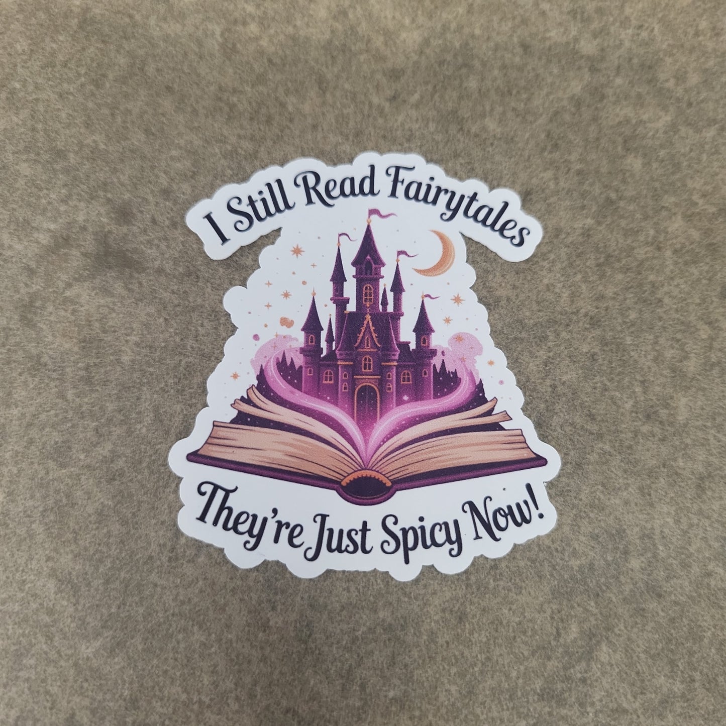 “Books Are My Therapy” Sticker – Cosy Literary Design Individual or Full Set Available