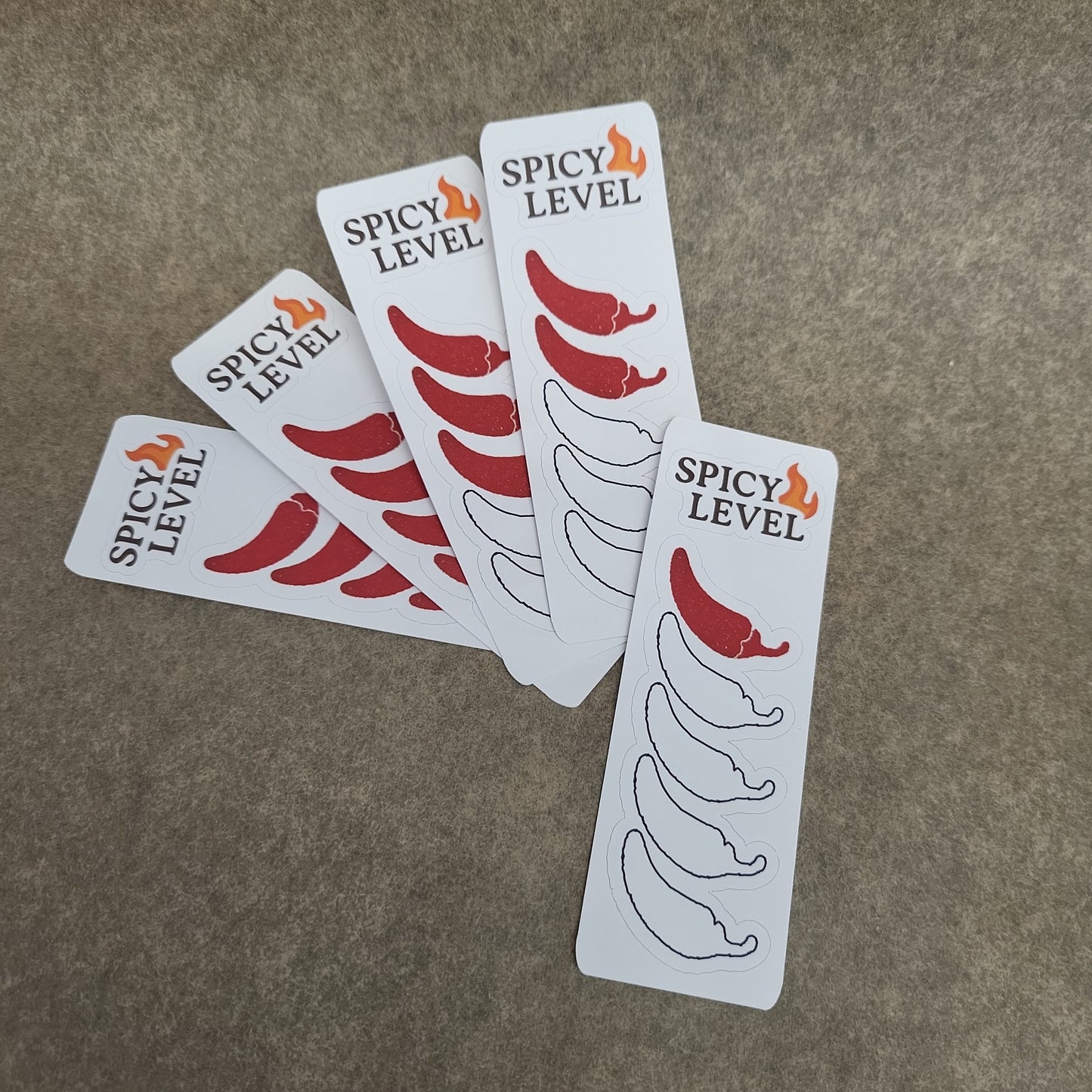 Reader’s Mark Sticker Series – Book Rating & Spicy Level  Journaling & Annotation Sticker