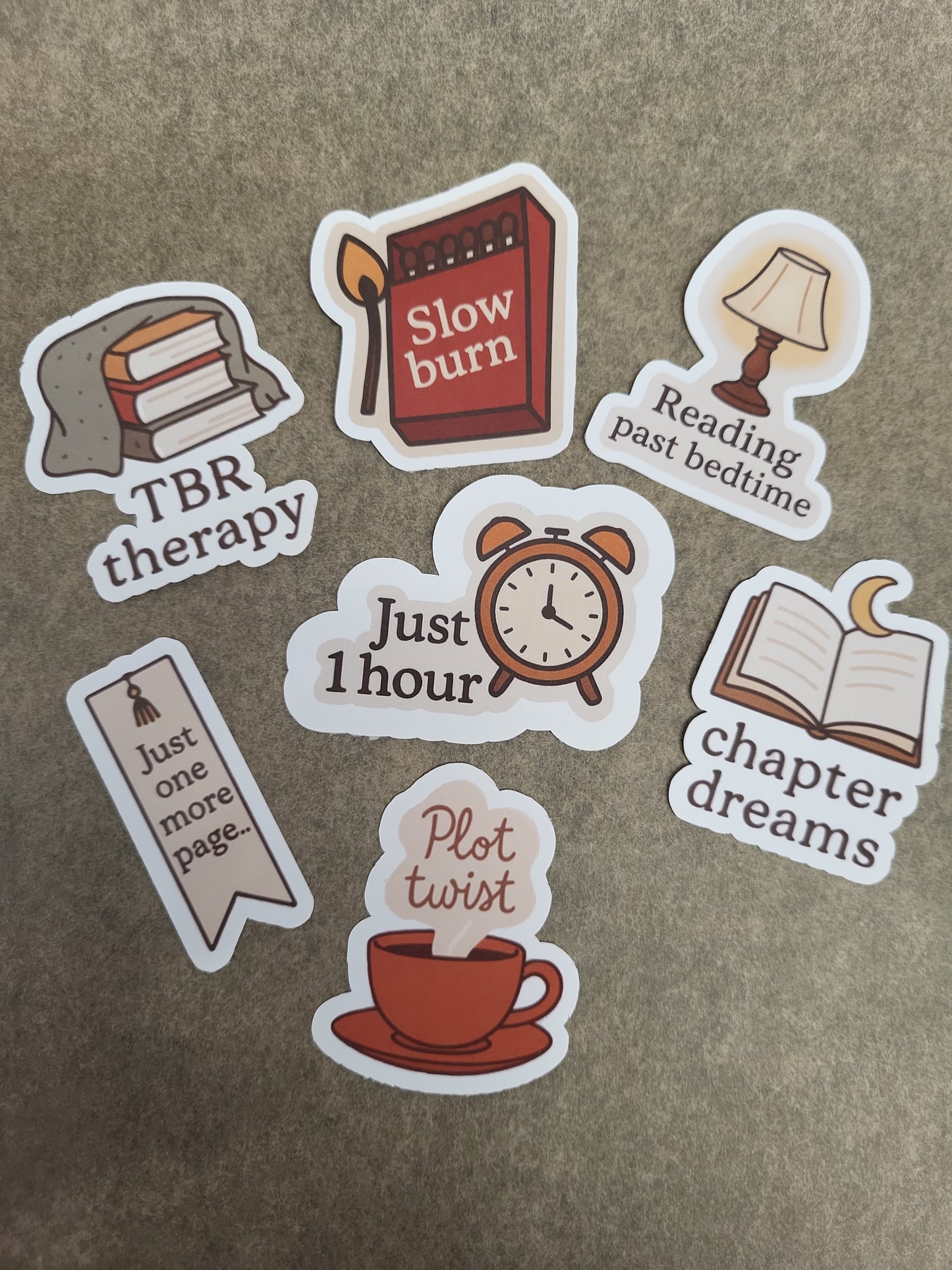Bookish Rituals Sticker – Literary Designs for Journals & Gifts  Individual or Full Set